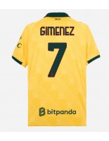 AC Milan Santiago Gimenez #7 Alternativní Dres 2025-26 Krátký Rukáv
